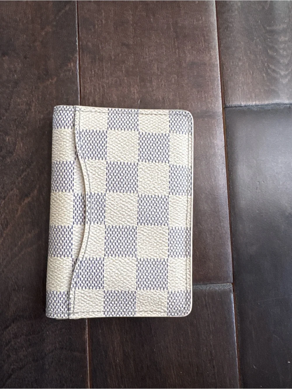 Louis Vuitton Damier Azur Passport Holder Card Wallet - Picture 2 of 12